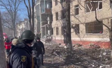 Ucraina, missile russo colpisce il centro di Kramatorsk