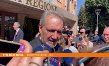Lazio, Rocca"La mia sarà presidenza del fare,no pregiudizi ideologici"
