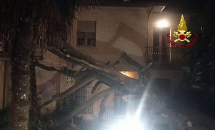 Maltempo, decine di interventi dei Vigili del Fuoco di Forl&igrave;