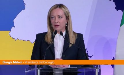 Ucraina, Meloni "Futuro sar&agrave; di pace e sempre pi&ugrave; europeo"