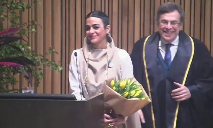 Alla Statale di Milano l'inno alla libert&agrave; delle donne iraniane