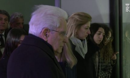 Il Presidente Mattarella visita il museo di Auschwitz