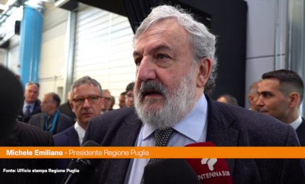 Nuovo stabilimento Iveco a Foggia, Emiliano "Importante per la Puglia"