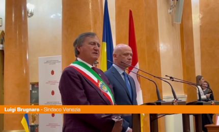 Sindaco di Venezia a Odessa per rinsaldare il patto di collaborazione