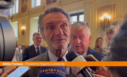 Milano Cortina, Fontana "Mi spiace per Piemonte ma c'erano difficolt&agrave;"