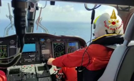 Incessanti ricerche del sub disperso all'Asinara, le immagini