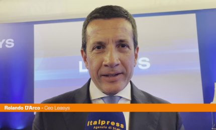 Leasys, D'Arco "Obiettivo essere leader della mobilit&agrave; in Europa"