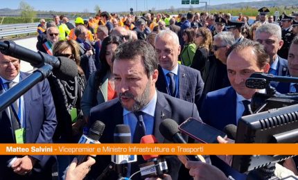 Infrastrutture, Salvini "L'Italia del s&igrave; &egrave; con noi"