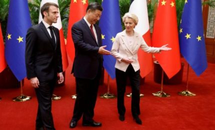 Non &egrave; che la presenza di Macron e Ursula von der Leyen in Cina anticipa una svolta politica della Ue nella guerra in Ucraina?