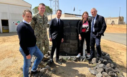 Difesa, Minardo in visita al Muos di Niscemi