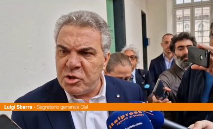 Incidenti sul lavoro, Sbarra "Fermare questa carneficina"