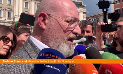 Maltempo, Bonaccini "Oggi primo passo molto importante"