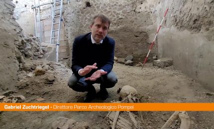 Pompei, nuove scoperte nell&rsquo;Insula dei Casti Amanti