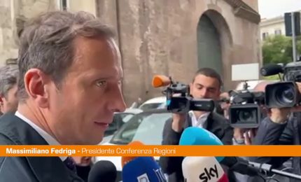Fedriga "Velocizzare le azioni contro il dissesto idrogeologico"