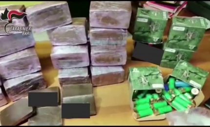 Scoperto traffico di droga e armi in Puglia, 20 arresti