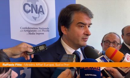 Pnrr, Fitto &ldquo;Stiamo valutando i singoli interventi&rdquo;