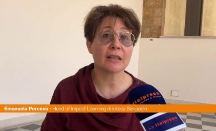 Intesa Sanpaolo, Percoco "Puntiamo sull'aggiornamento continuo"