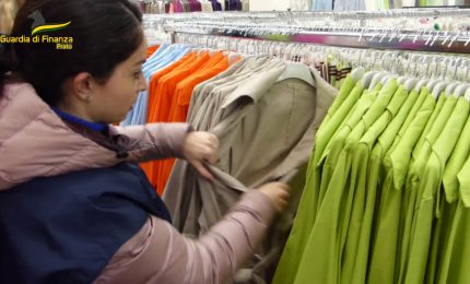 Prato, sequestrati 500mila articoli "pronto moda" falsi