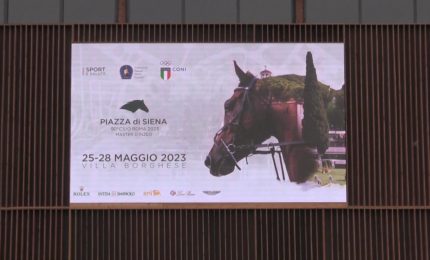 Equitazione, torna Piazza di Siena con la 90a edizione