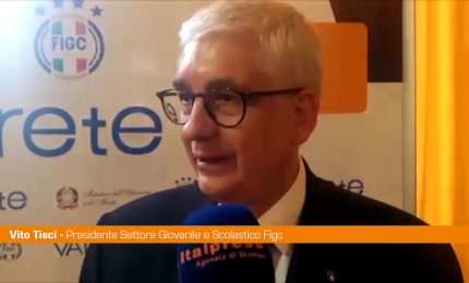 Tisci "Progetto Valori in rete utile per sviluppare lo sport a scuola"