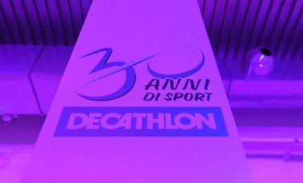 Decathlon festeggia 30 anni in Italia e accelera sulla sostenibilit&agrave;