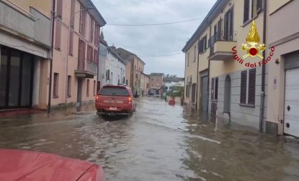 Maltempo, proseguono le operazioni di soccorso dei Vigili del fuoco