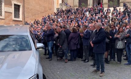 A Roma l'ultimo saluto al senatore di Fdi Andrea Augello