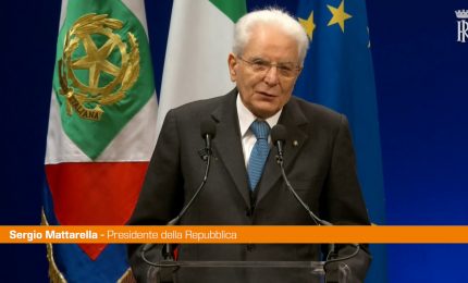 Agricoltura, Mattarella "Dai mutamenti climatici nuove sfide"