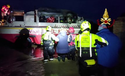 Maltempo Emilia Romagna, 760 Vigili del Fuoco al lavoro con 250 mezzi