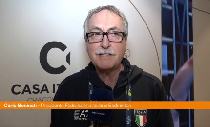 Beninati "Sogno badminton azzurro a Parigi"