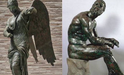 La Vittoria Alata e il Pugilatore in riposo in mostra a Brescia