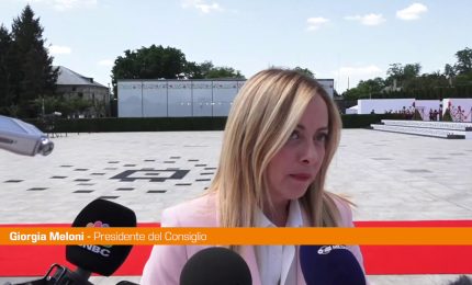 Meloni "Non esiste Europa di serie A e di serie B"