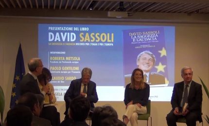 In un libro i discorsi di Sassoli sull&rsquo;Europa