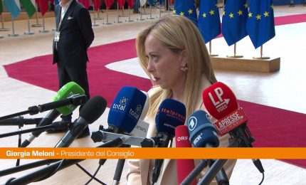 Migranti, Meloni "Abbiamo cambiato il punto di vista dell'Ue"