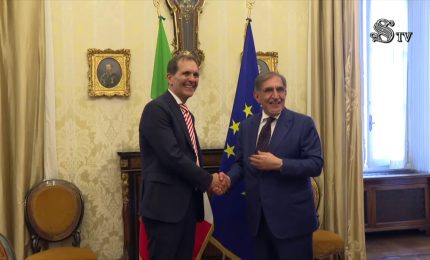 La Russa riceve il neosindaco di Catania