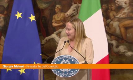 Ue, Meloni "Con Malta visioni comuni su migranti ed energia"