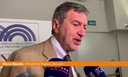 Marsilio "Avanti sul potenziamento del personale nei pronto soccorso"