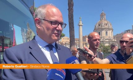 Nuovi autobus ibridi a Roma, Gualtieri &ldquo;Importante passo avanti"