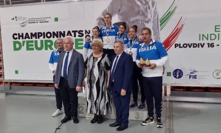 Dieci medaglie per l'Italscherma agli Europei individuali di Plovdiv