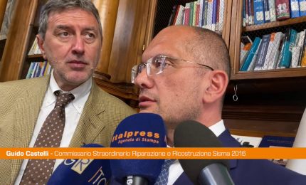 Sisma 2016, Castelli "Da governo grande rilevanza a ricostruzione"