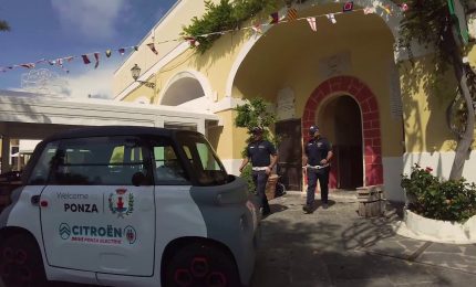 Citro&euml;n porta la mobilit&agrave; elettrica a Ponza