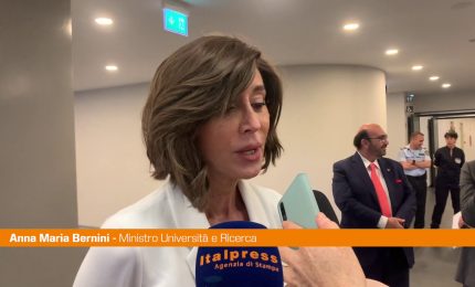 Bernini "Progressivamente aumento del 30% di iscritti a Medicina"