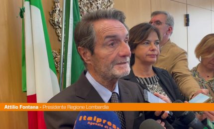 Fontana "Berlusconi grande lombardo con incredibile umanit&agrave;"