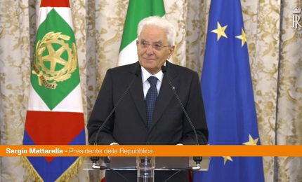 Gdf, Mattarella "Presidio sicuro di legalit&agrave;"
