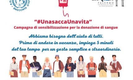 Palermo, Ersu al fianco del Policlinico per la campagna raccolta sangue