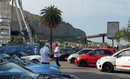 SM Expo PA, parata di auto d&rsquo;epoca a Mondello