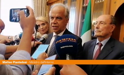 Piantedosi "In Sicilia il 40% del patrimonio di beni confiscati"