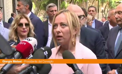 Meloni "Esempio Borsellino e Falcone mi ha spinto fare politica"