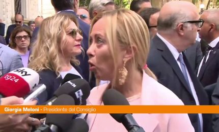 Mafia, Meloni "Mia presenza a Palermo non &egrave; solo memoria"