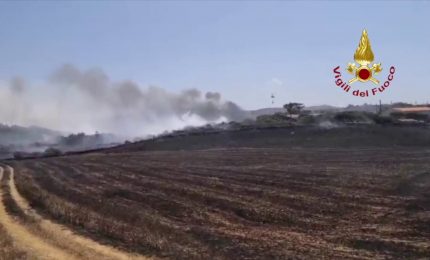 Incendi in Sardegna, in corso dieci interventi sull'Isola